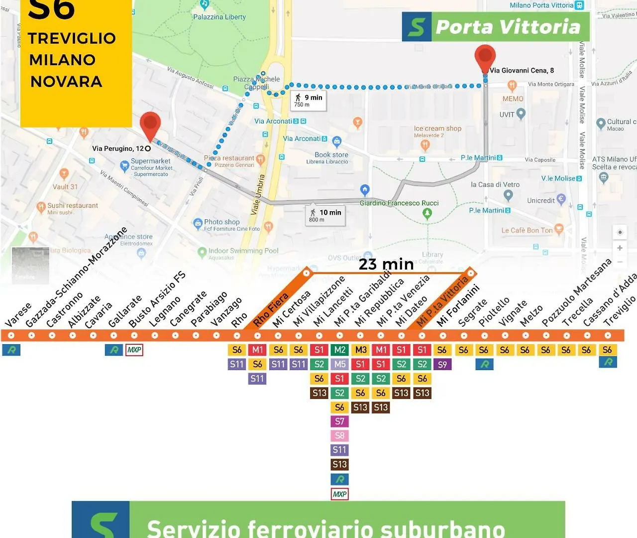 ***  Hotel Perugino Milano İtalya